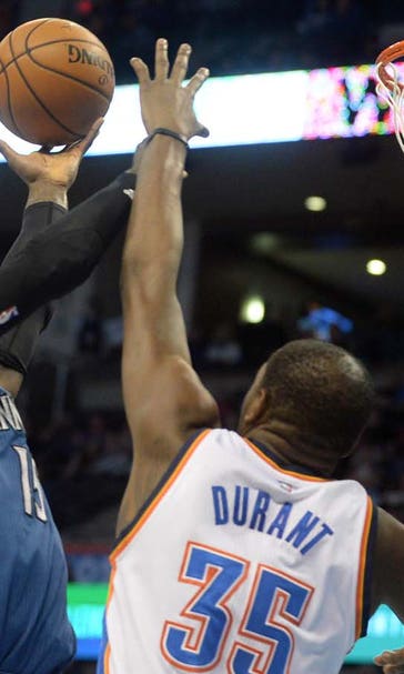 Timberwolves overcome by Thunder, drop ninth straight